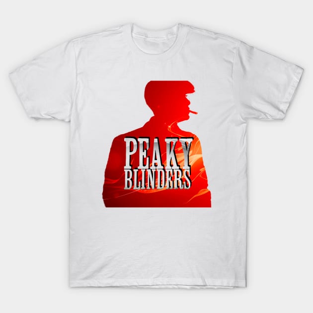 Peaky Blinders Tommy shelby T-Shirt by Chinadesigns